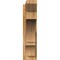 Ekena Millwork Balboa Slat Rough Sawn Outlooker, Western Red Cedar, 6"W x 24"D x 24"H OUT06X24X24BOA06RWR - alternate 2